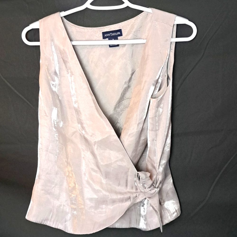 Silver Blouse, Vacation Blouse, Vegas Vacation, Beach Vacation, Cruise Vacation